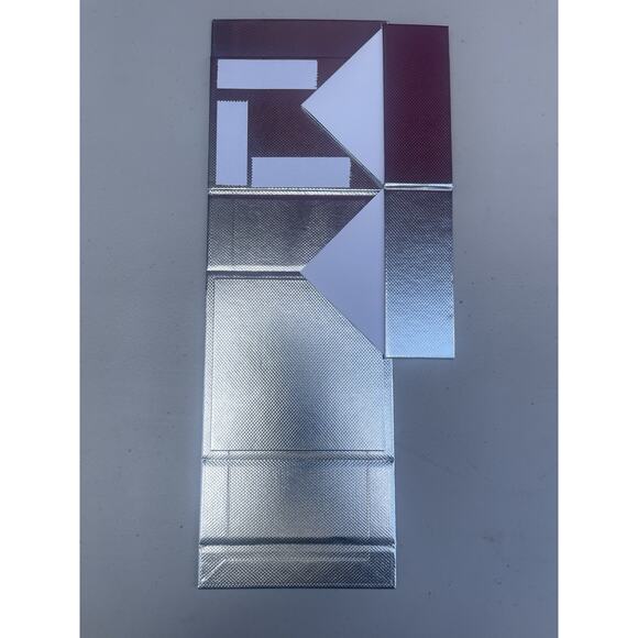 Authentic TOM FORD Extra Small Square Empty Gift Box Container Gray 4.25”x2” In - Picture 3 of 8